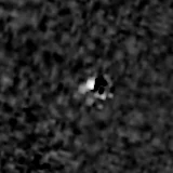 F444W image, 3.2 arcsec across, north up