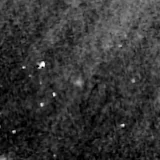F115W image, 3.2 arcsec across, north up