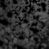 F277W image, 3.2 arcsec across, north up