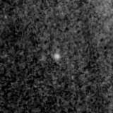 F200W image, 3.2 arcsec across, north up
