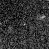 F200W image, 3.2 arcsec across, north up