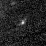 F115W image, 3.2 arcsec across, north up