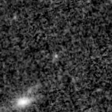 F200W image, 3.2 arcsec across, north up