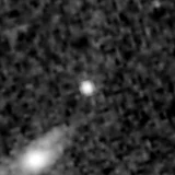 F356W image, 3.2 arcsec across, north up