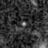 F277W image, 3.2 arcsec across, north up
