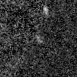F200W image, 3.2 arcsec across, north up
