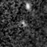 F277W image, 3.2 arcsec across, north up