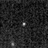 F200W image, 3.2 arcsec across, north up