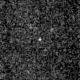 F150W image, 3.2 arcsec across, north up