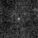 F200W image, 3.2 arcsec across, north up