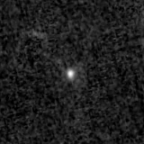 F090W image, 3.2 arcsec across, north up
