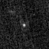 F115W image, 3.2 arcsec across, north up