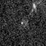 F115W image, 3.2 arcsec across, north up