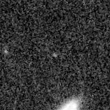 F200W image, 3.2 arcsec across, north up