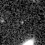 F277W image, 3.2 arcsec across, north up