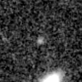 F444W image, 3.2 arcsec across, north up