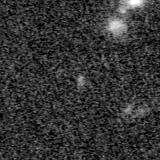 F150W image, 3.2 arcsec across, north up