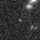 F200W image, 3.2 arcsec across, north up