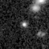F356W image, 3.2 arcsec across, north up