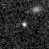 F356W image, 3.2 arcsec across, north up