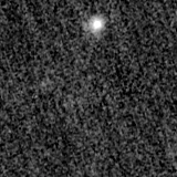 F200W image, 3.2 arcsec across, north up