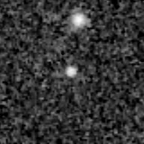 F444W image, 3.2 arcsec across, north up