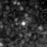 F444W image, 3.2 arcsec across, north up