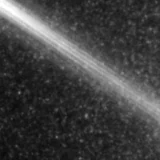 F090W image, 3.2 arcsec across, north up