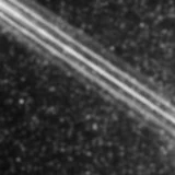 F200W image, 3.2 arcsec across, north up