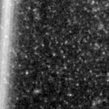 F090W image, 3.2 arcsec across, north up