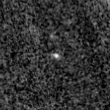 F115W image, 3.2 arcsec across, north up