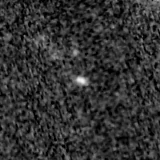F150W image, 3.2 arcsec across, north up