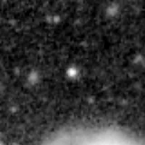 F277W image, 3.2 arcsec across, north up