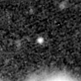 F444W image, 3.2 arcsec across, north up