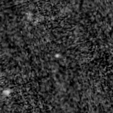 F150W image, 3.2 arcsec across, north up