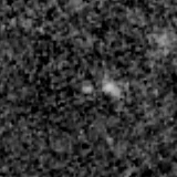 F277W image, 3.2 arcsec across, north up