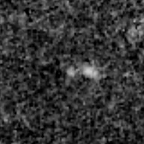 F356W image, 3.2 arcsec across, north up