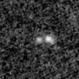 F444W image, 3.2 arcsec across, north up