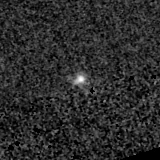 F200W image, 3.2 arcsec across, north up