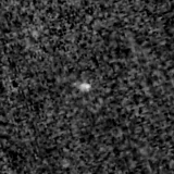 F115W image, 3.2 arcsec across, north up