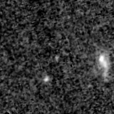 F115W image, 3.2 arcsec across, north up