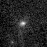 F150W image, 3.2 arcsec across, north up