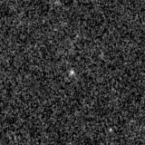 F090W image, 3.2 arcsec across, north up