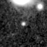 F410M image, 3.2 arcsec across, north up