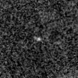 F150W image, 3.2 arcsec across, north up