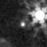 F356W image, 3.2 arcsec across, north up