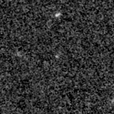 F115W image, 3.2 arcsec across, north up