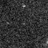 F200W image, 3.2 arcsec across, north up