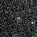 F090W image, 3.2 arcsec across, north up