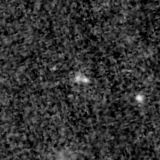 F115W image, 3.2 arcsec across, north up
